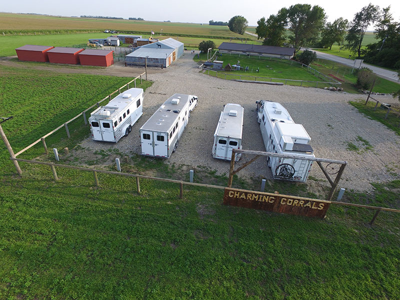 Charming Corrals Overnight Horse Hotel in Nora Springs, Iowa